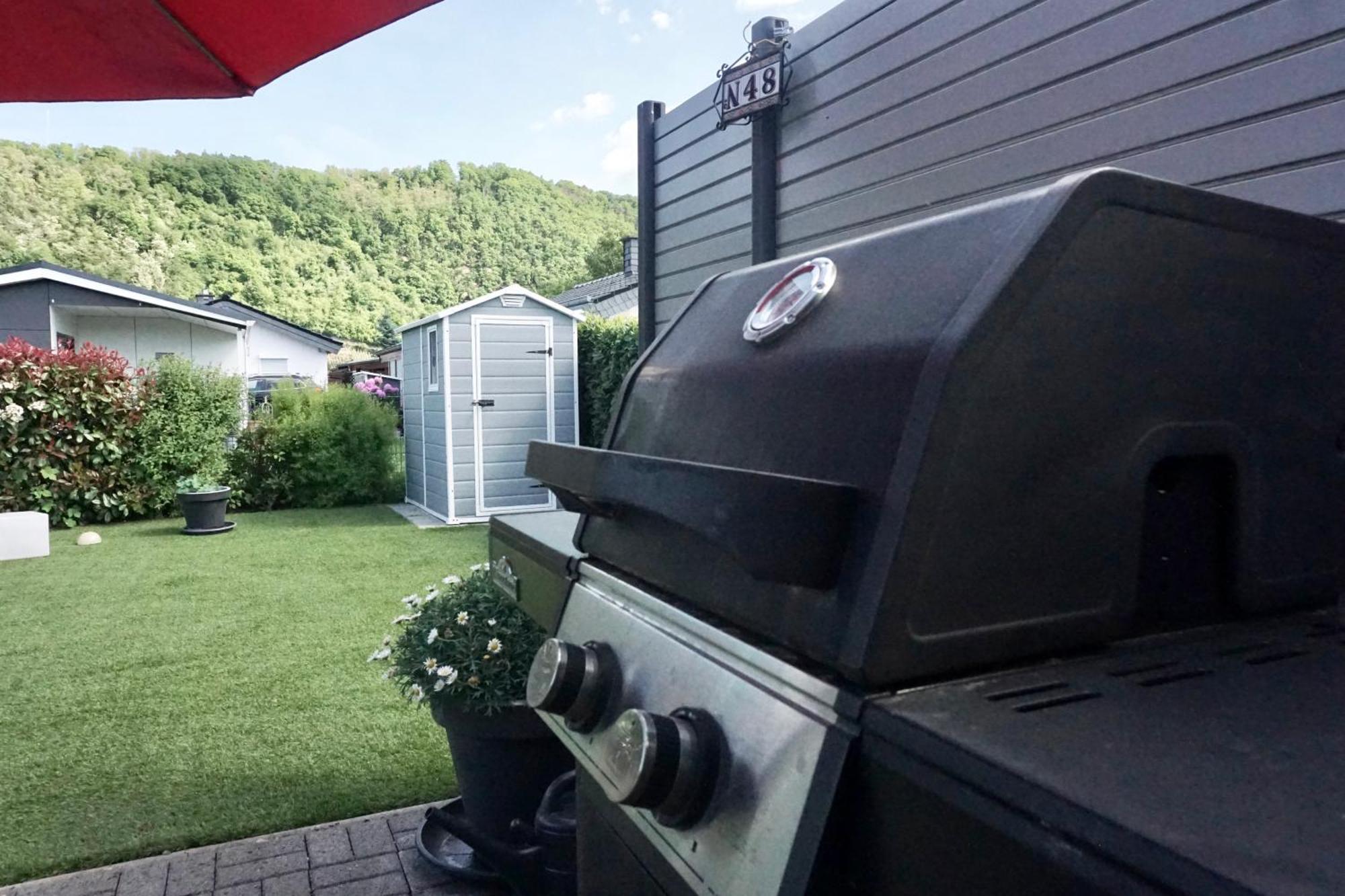 Ferienhaus Ufergeheimnis Am Guelser Moselbogen I 2 Sz I 5 Gaeste I Badebucht I Grill I Garten Coblence Extérieur photo